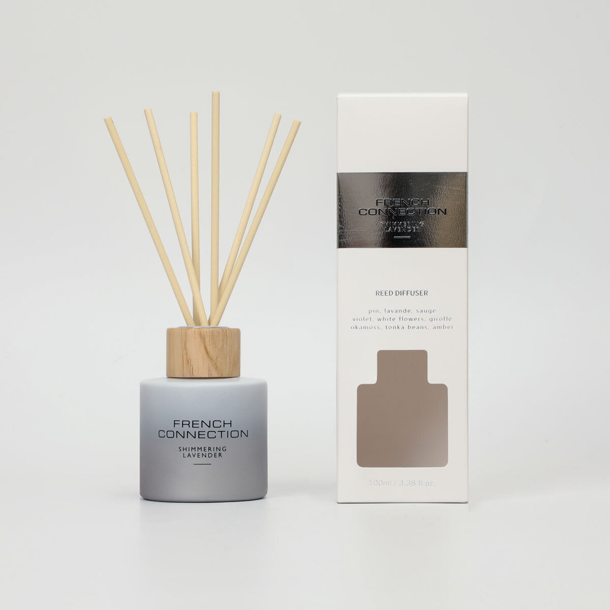 French Connection Ombre reed diffuser set 100ml 3 pack - British product