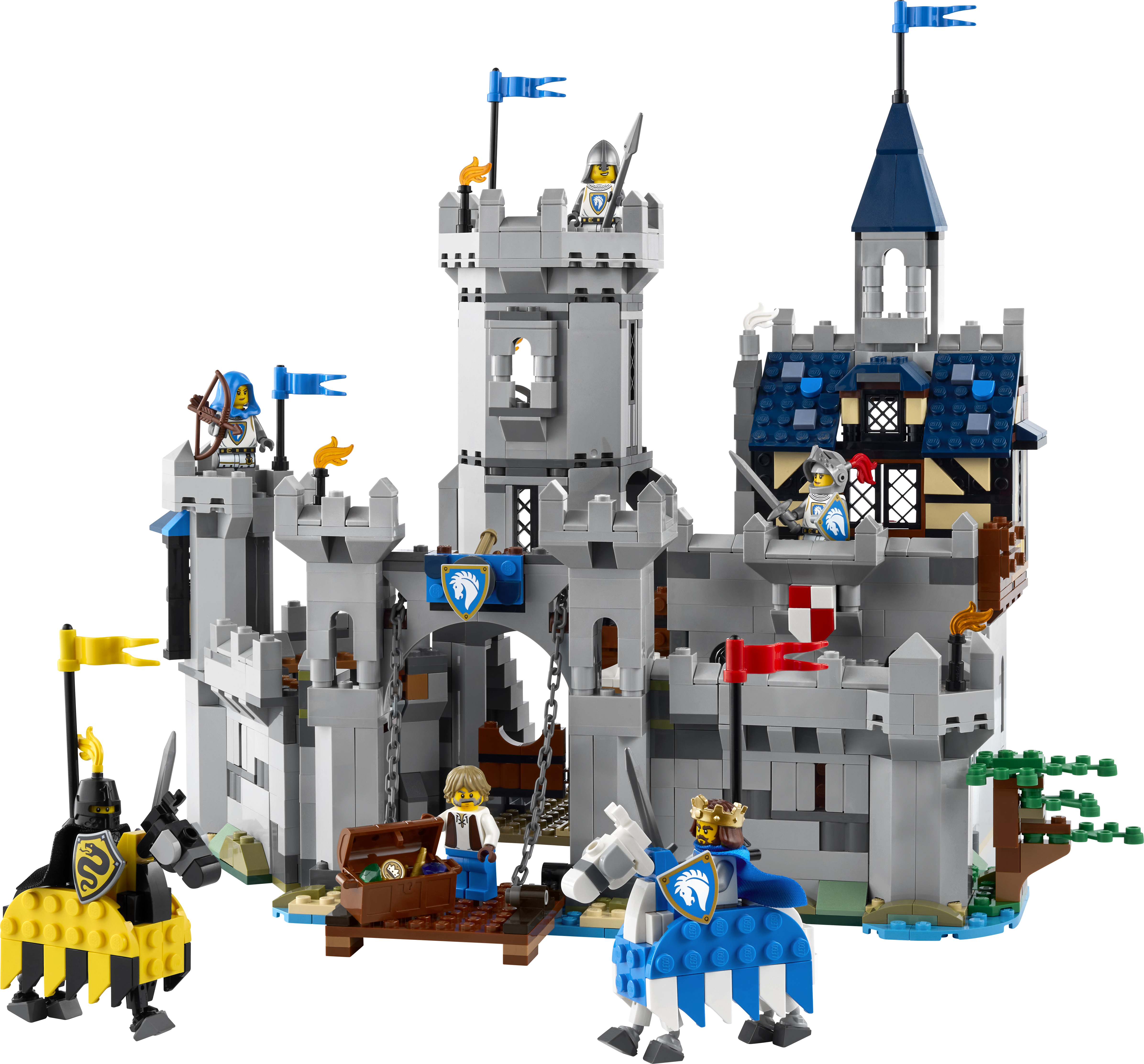 LEGO Creator Medieval Horse Knight Castle 1371 Pieces (British brand)