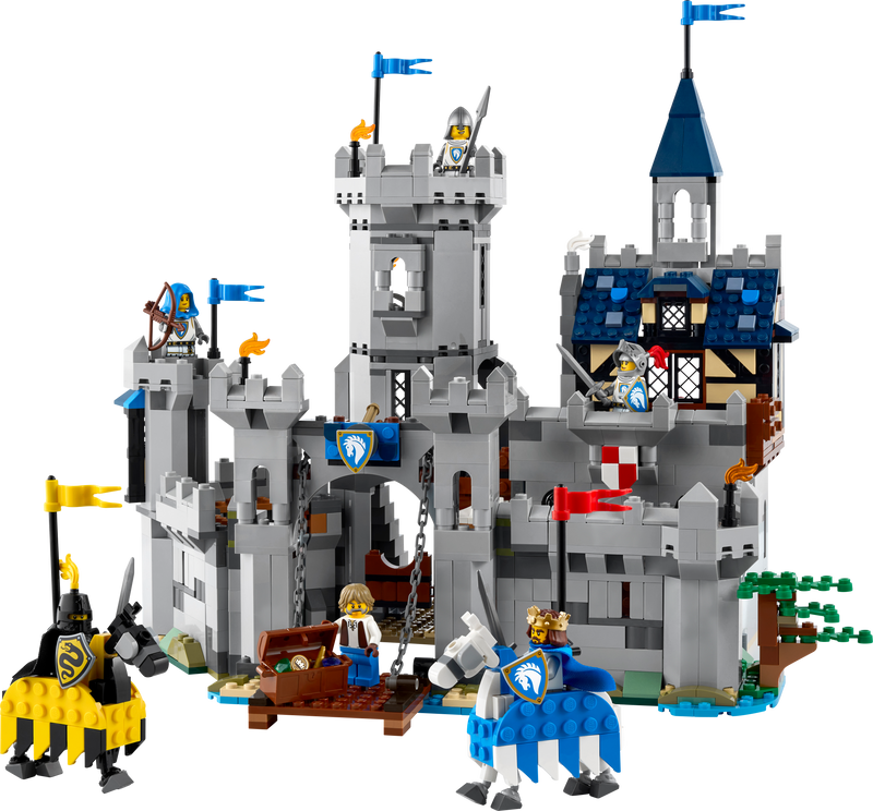 LEGO Creator Medieval Horse Knight Castle 1371 Pieces (British brand)