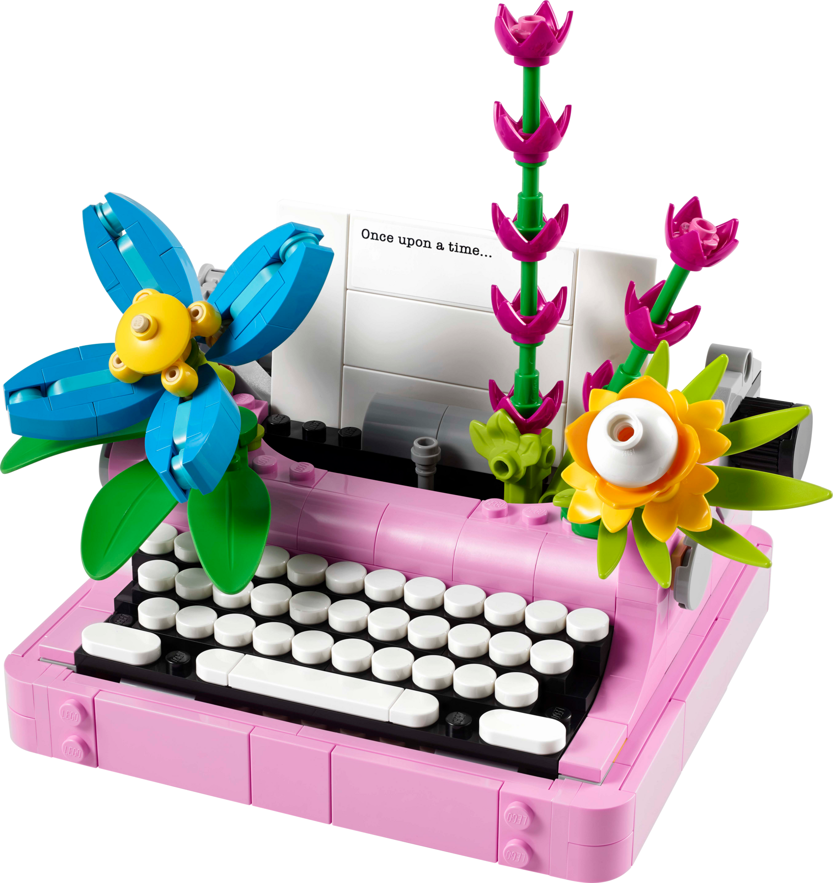 LEGO Creator Typewriter with Flowers 363 Piece Set (British brand)