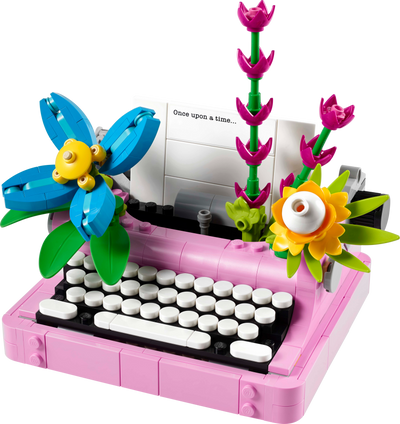 LEGO Creator 3-in-1 Typewriter with Flowers Toy Set 363 Pieces