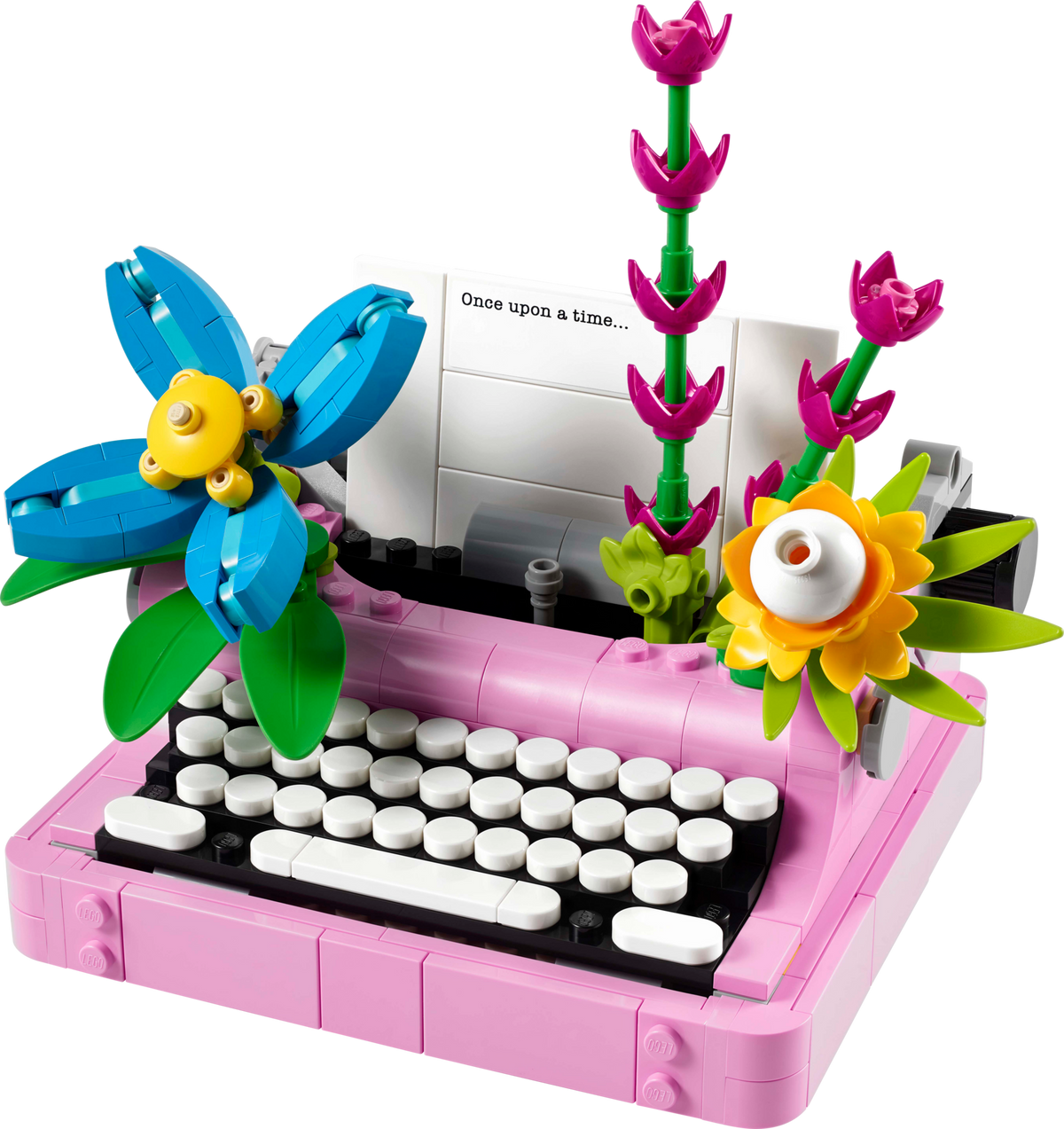 LEGO Creator Typewriter with Flowers 363 Piece Set (British brand)