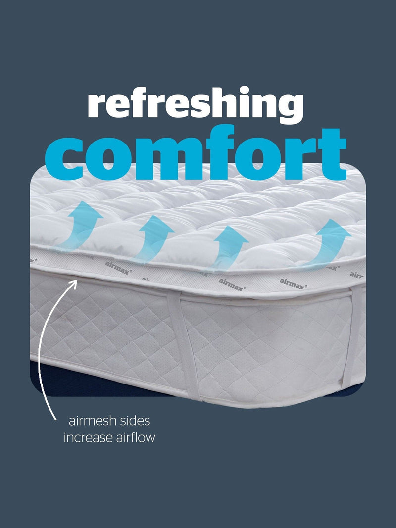 Silentnight Airmax 500 5cm Mattress Topper (British brand)