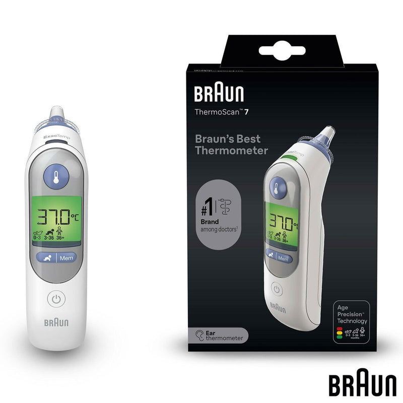 Braun Thermoscan 7 ear thermometer IRT6520 - British product