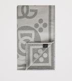 Dolce&Gabbana Casa Wool Logo Jacquard Throw (140cm x 180cm)