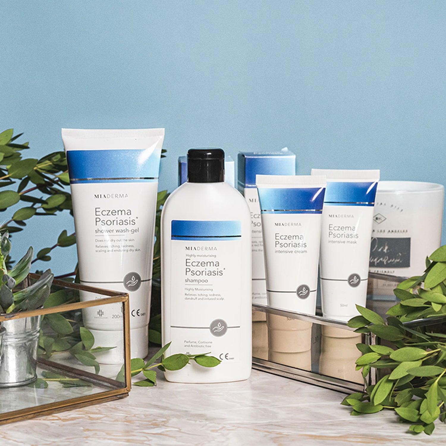 Miaderma Eczema & Psoriasis Shower Gel, imported from the UK