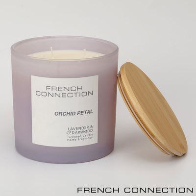 French Connection Pastel Orchid Petal Scented Candle 1.5kg