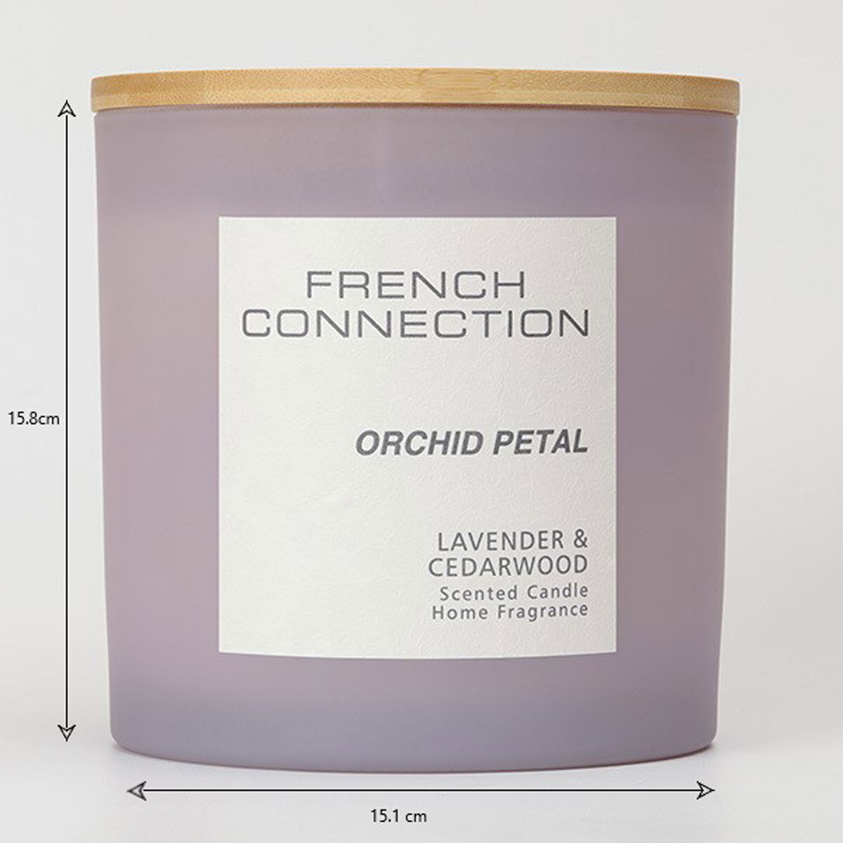 French Connection Orchid Petal scented candle 1.5kg - British product