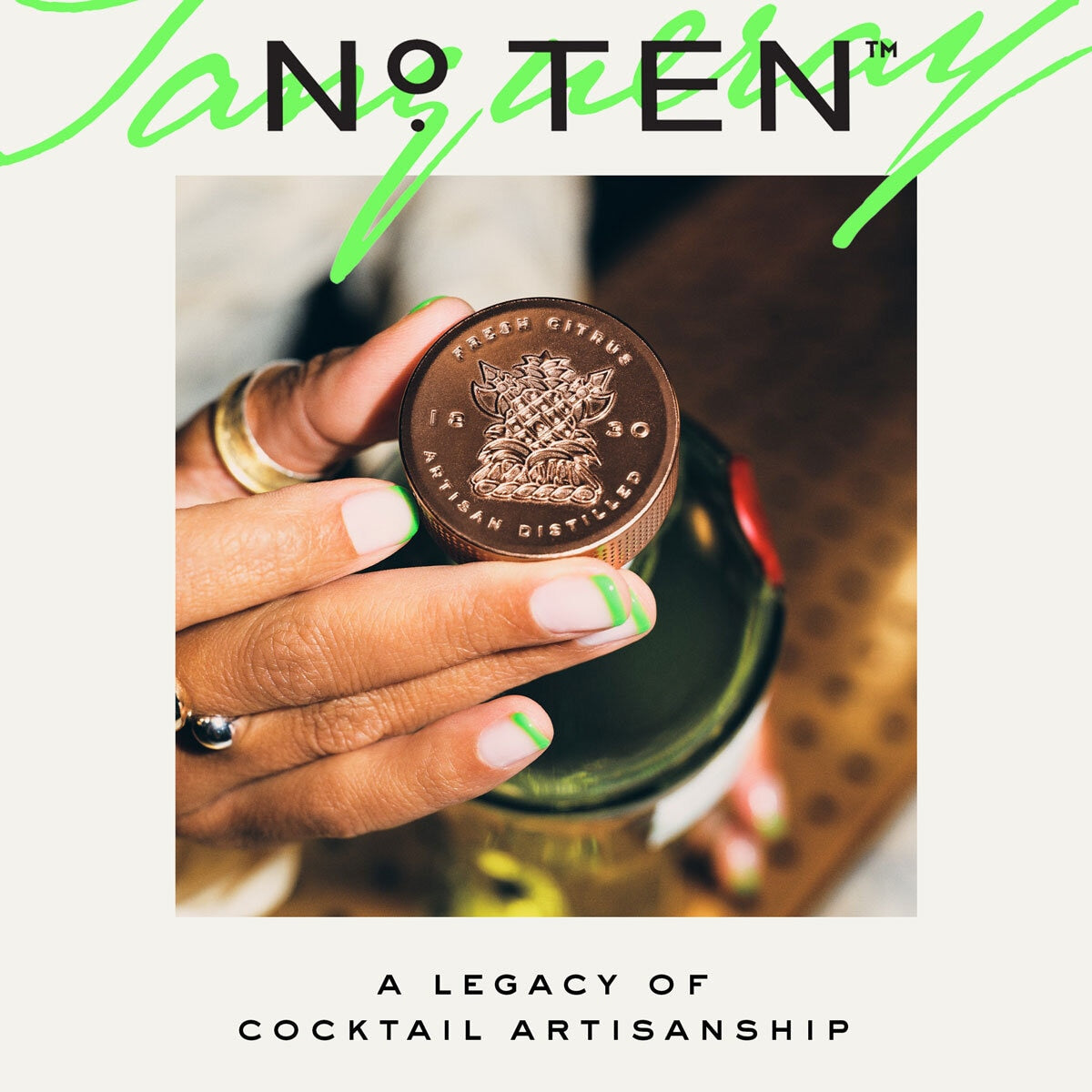 Tanqueray No. Ten ultra-premium gin 70cl (British brand)