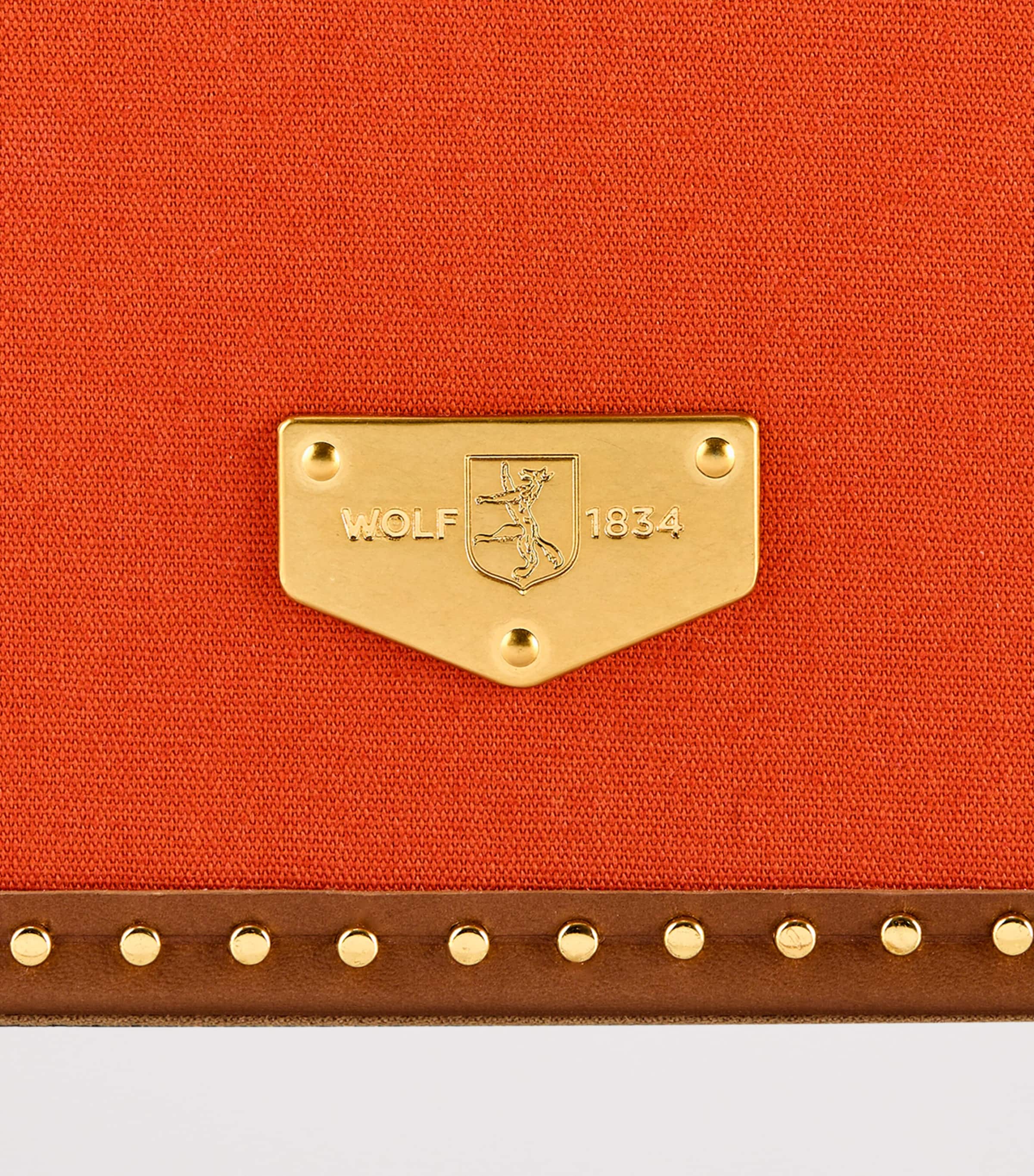 WOLF Canvas Ida Trunk Jewellery Box
