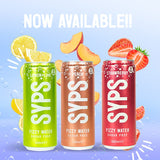 SYPS Fizzy Water Lemon & Lime 12 x 330ml (British brand)