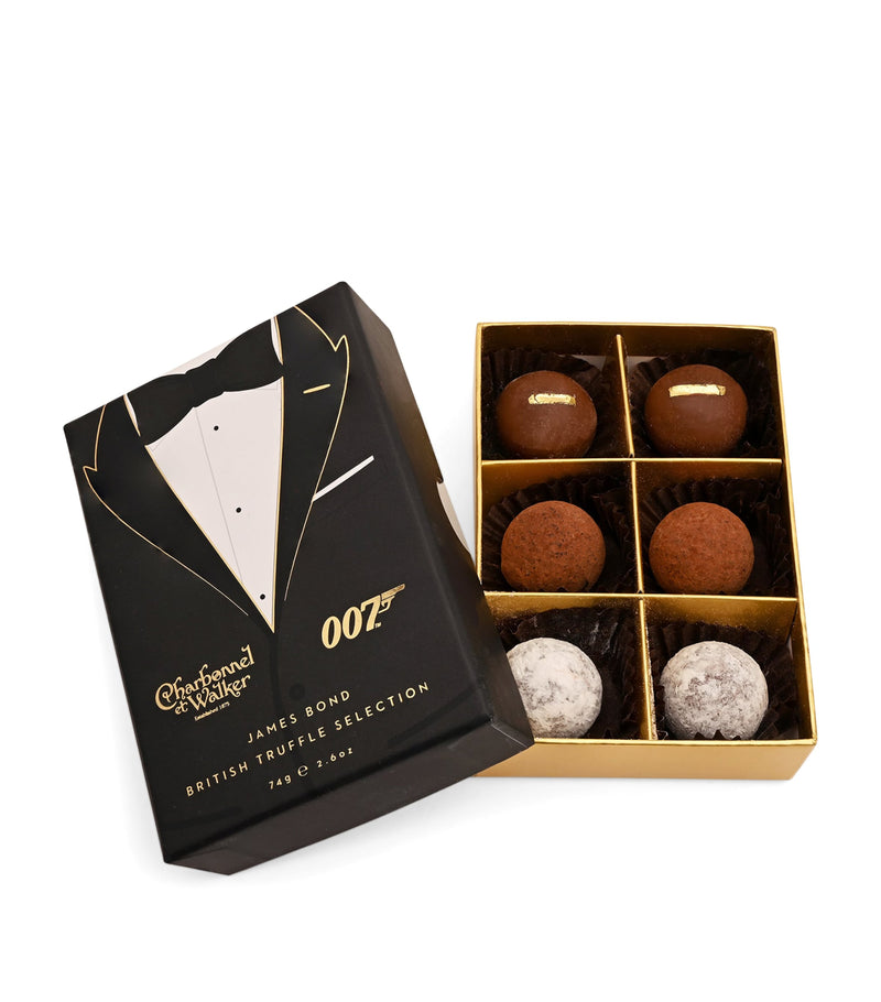 Charbonnel et Walker James Bond Tuxedo British Truffle Selection (74g)