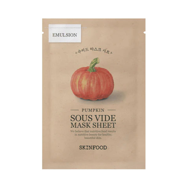Skinfood pumpkin sheet mask, imported from the UK