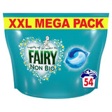 Fairy Non Bio Pods Washing Liquid Capsules For Sensitive Skin 2 x 54 Wash   2 x 54 per pack - McGrocer