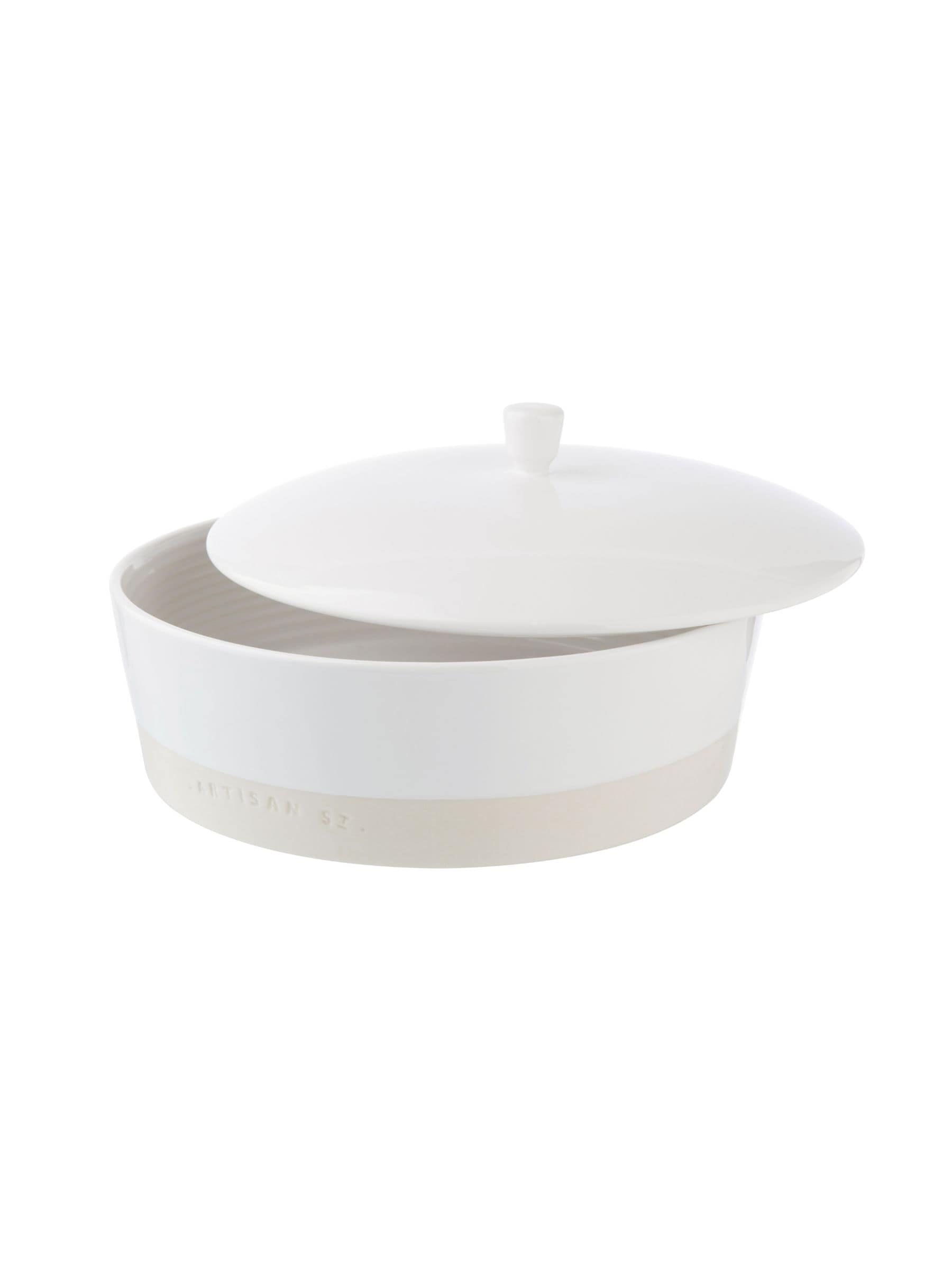 Artisan Street white serving dish 26cm - British product