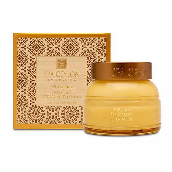 SPA CEYLON White Rice night cream treatment 100g (British brand)
