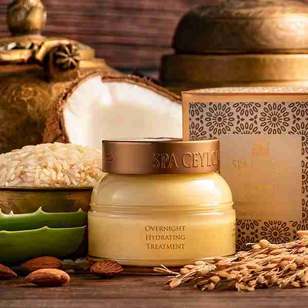 SPA CEYLON White Rice night cream treatment 100g (British brand)