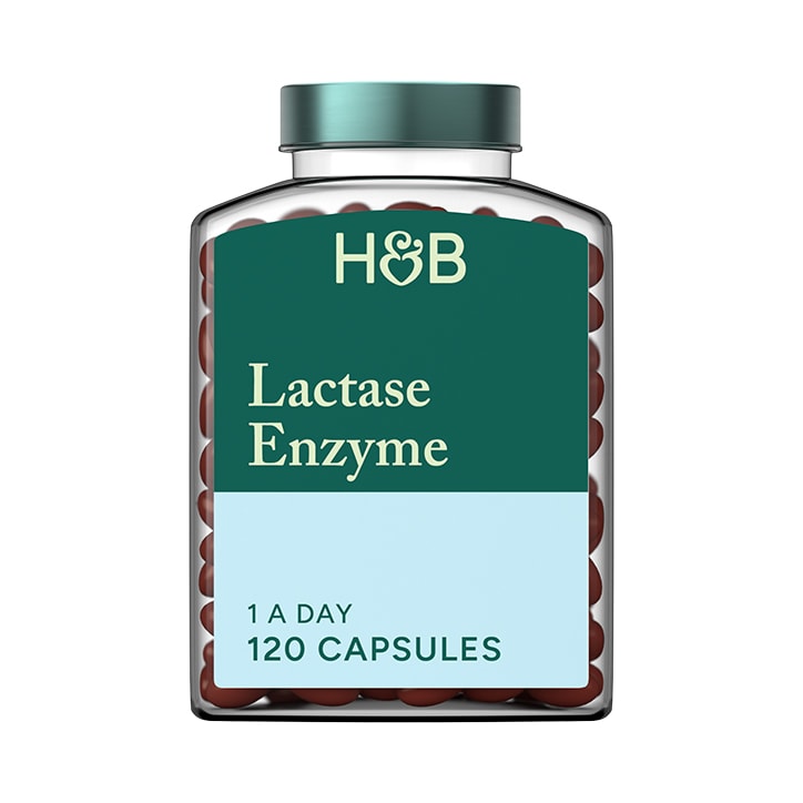 Holland & Barrett Lactase Enzyme 125mg 120 Capsules - McGrocer