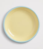 Enamel Plate in Assorted Bright Colours 18cm