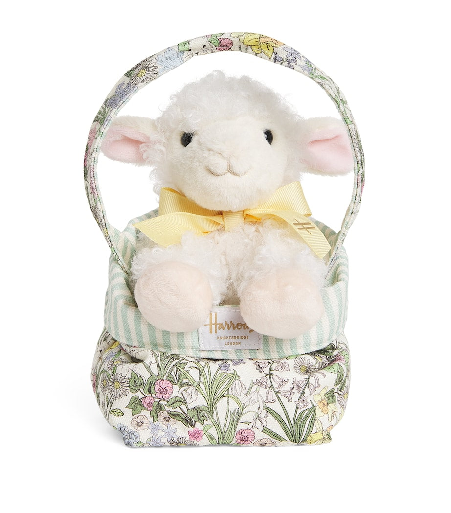 Harrods plush lamb in a bag 19cm, UK version