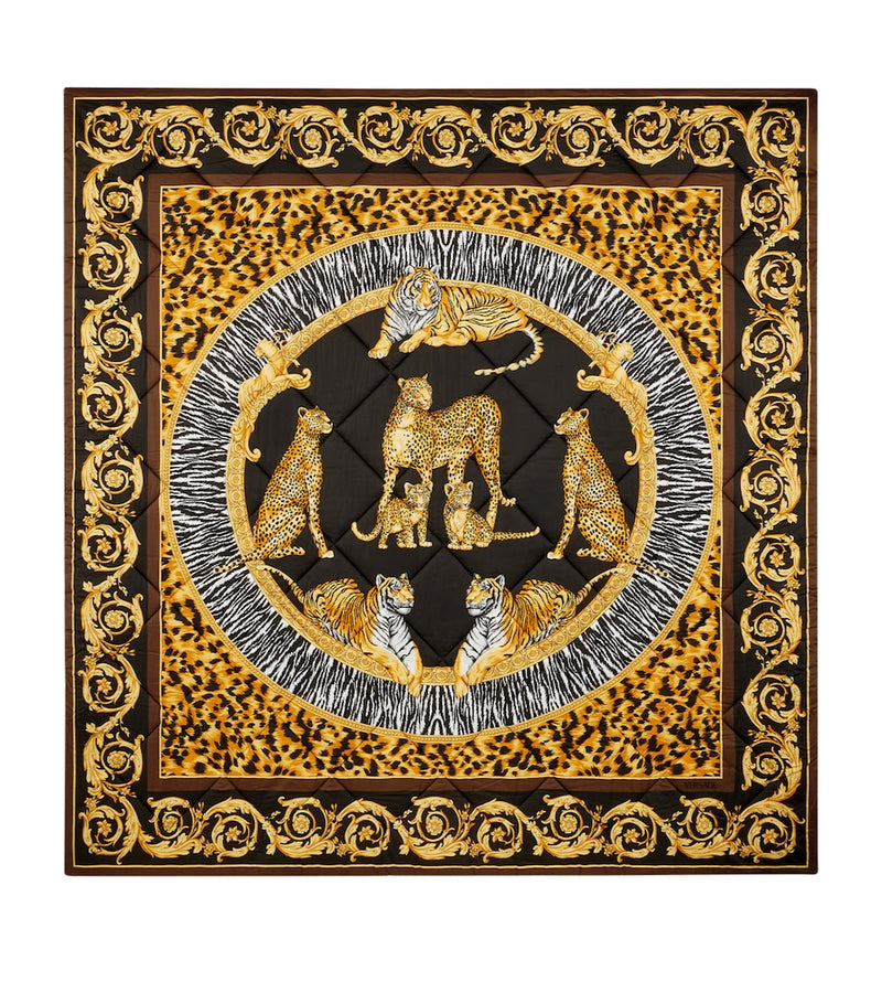 Versace Wool Wild Cats Throw (British brand)