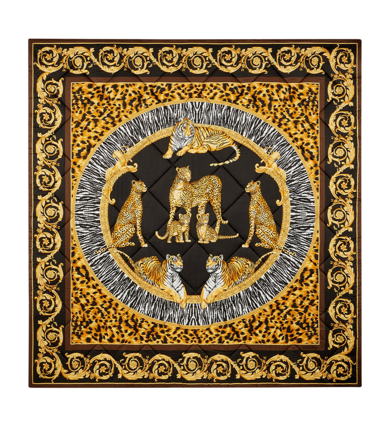 Versace Wool Wild Cats Throw (British brand)
