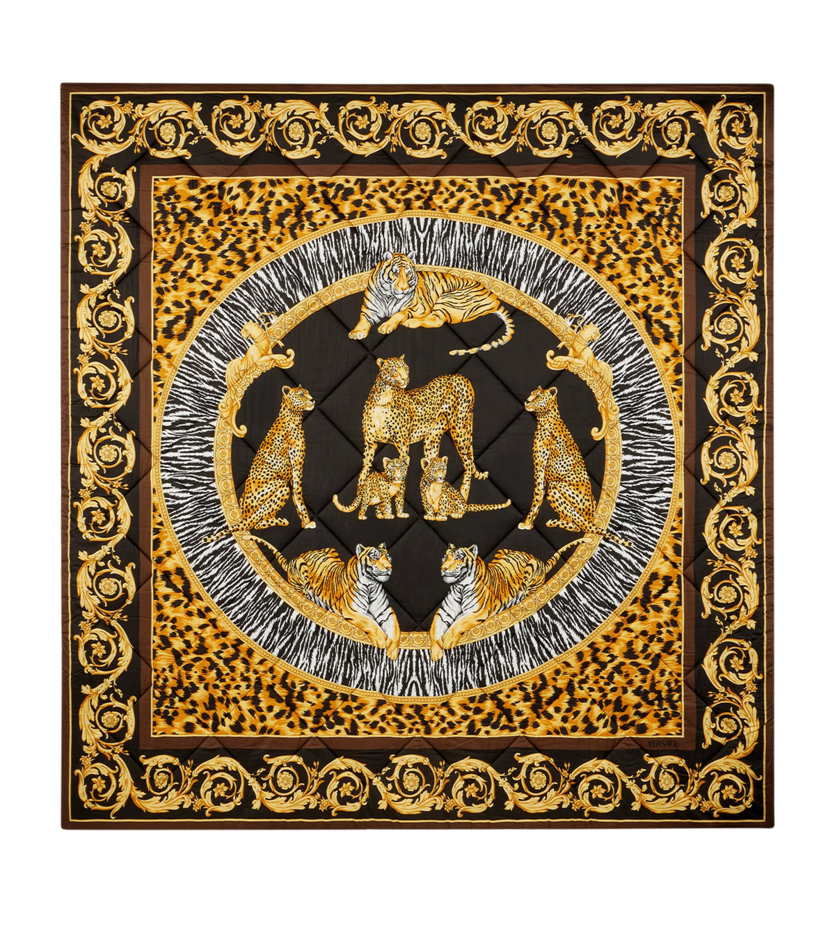 Versace Wool Wild Cats Throw (British brand)