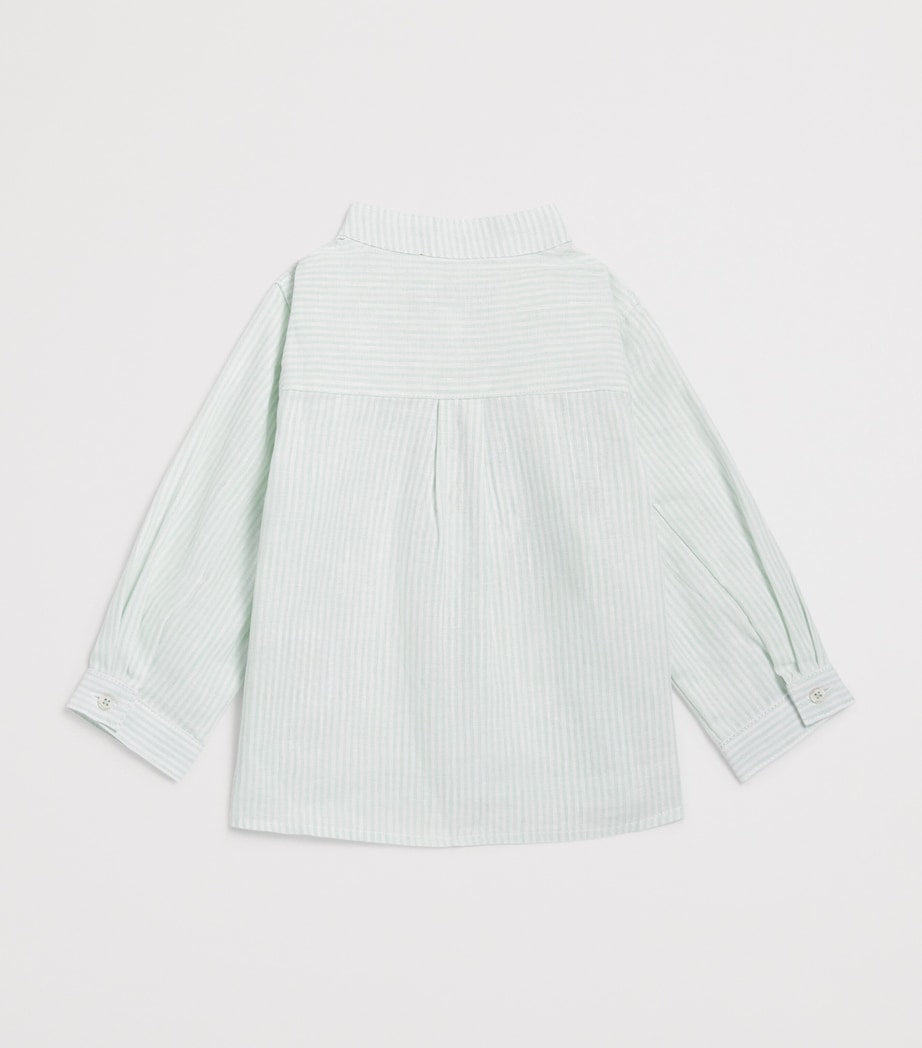 Tartine et Chocolat linen-cotton stripe shirt for children 3 months to 4 years (British brand)