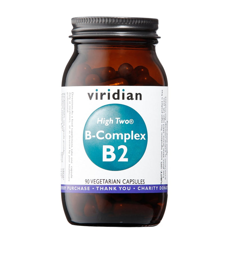 Viridian high potency vitamin B2 capsules 90 count (British brand)