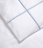Yves Delorme Athena Celeste Super King duvet cover 260cm x 220cm (British brand)