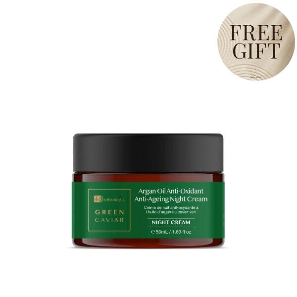 Dr Botanicals Green Caviar Argan Oil Night Cream 50ml - British product