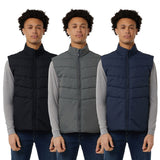 32 Degrees Mens Mixed Media Gilet - McGrocer