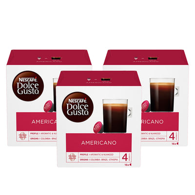 Americano Coffee Pods Compatible with Single-Serve Machines, 48 Servings