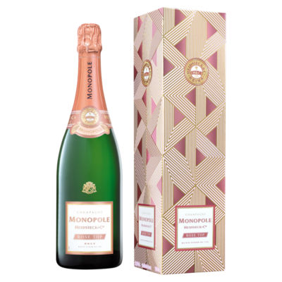 Heidsieck & Co Brut Rosé Champagne 750ml, UK version