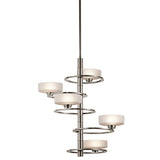 Kichler Elstead Aleeka Classic Pewter 5 Light Chandelier - British product
