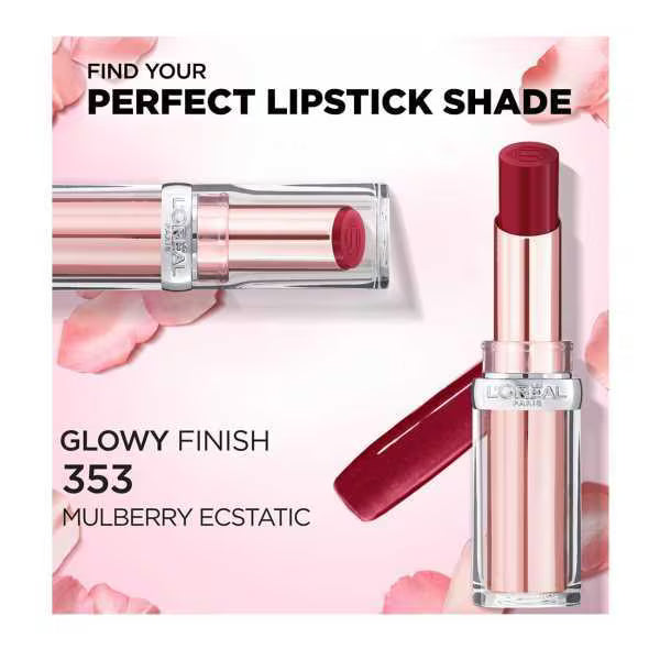L'Oréal Paris Glow Paradise Balm-In-Lipstick mulberry, imported from the UK