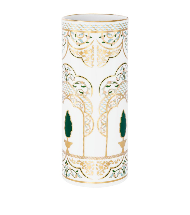 Cartier medium Panthère porcelain vase 22cm - British product
