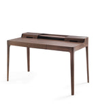 Porada Walnut Saffo Writing Desk, imported from the UK