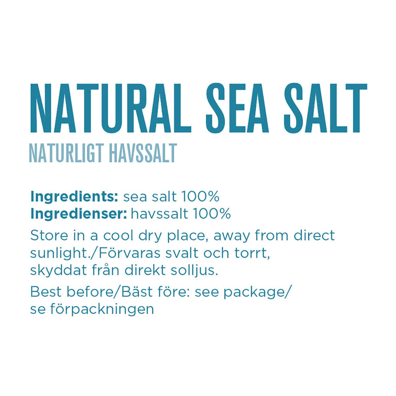 Cornish Sea Salt Co Natural Sea Salt 3.5kg (British brand)