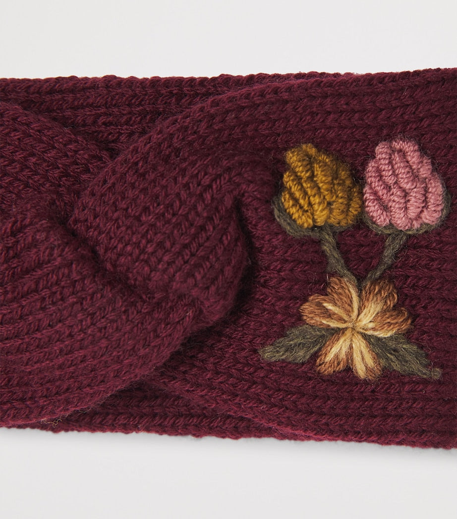 Shirley Bredal merino wool blackberries headband for ages 6 months to 4 years (British brand)
