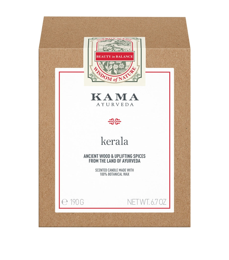 KAMA AYURVEDA Kerala candle 190g, UK version