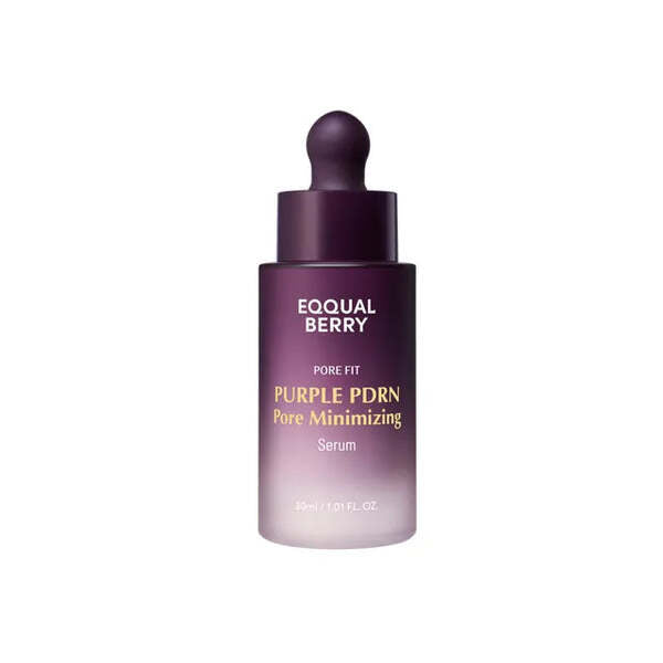 EQQUALBERRY Purple PDRN Pore Minimizing Serum 30ml - British product