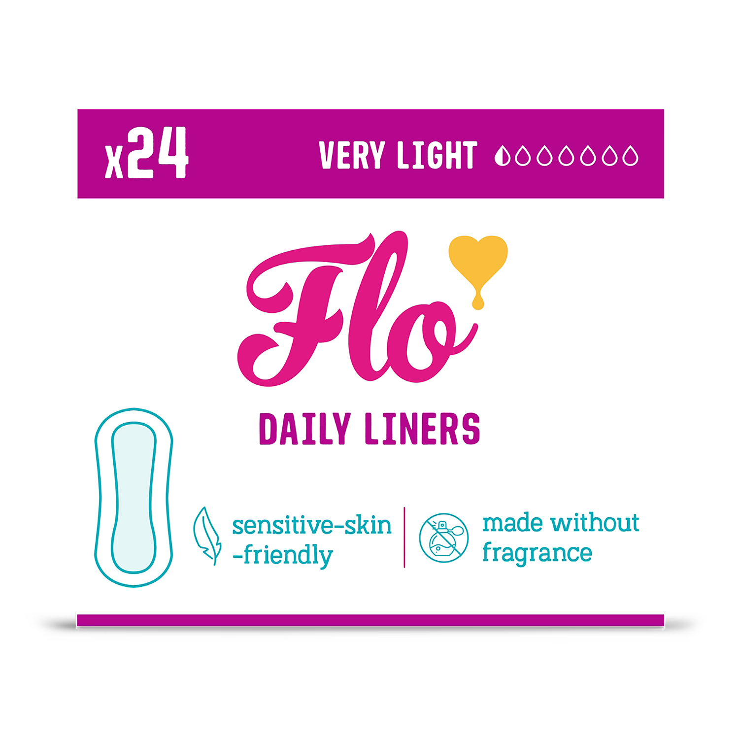 Flo Megapack Bamboo Liners 96 Pack