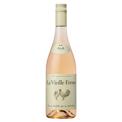 La Vieille Ferme Rosé Wine 750ml Glass Bottle, UK version