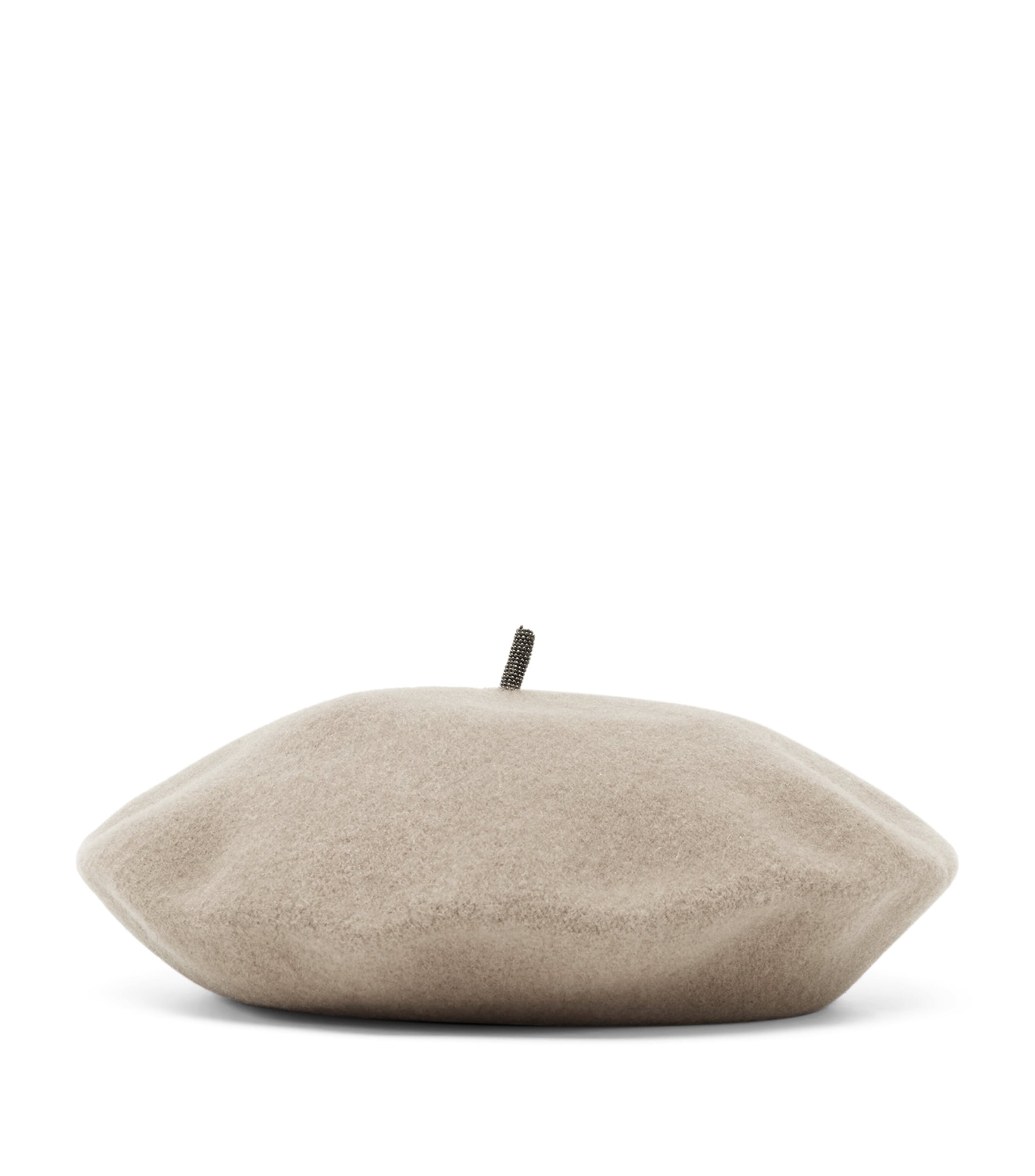Brunello Cucinelli wool beret - British product