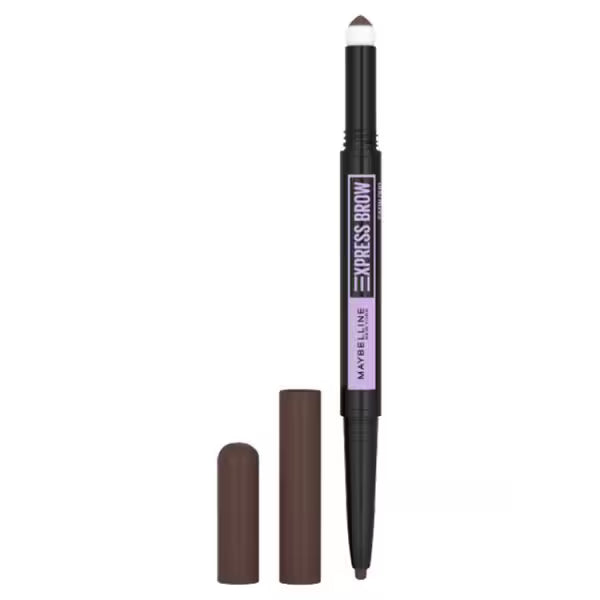 Maybelline eyebrow duo pencil powder Dark Brown, imported from the UK