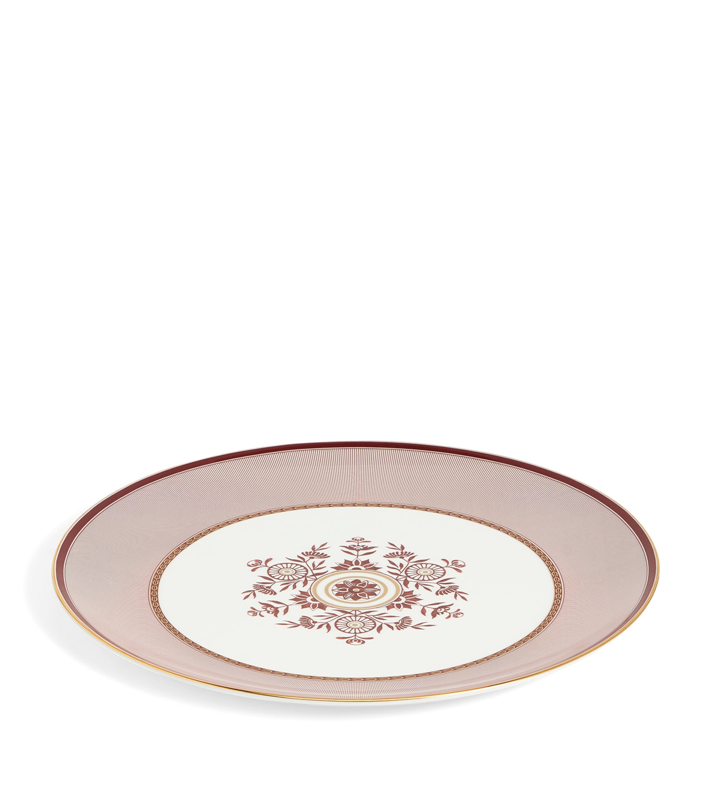 Wedgwood Red Splendour plate 34cm (British brand)