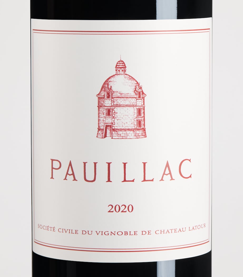 Château Latour Pauillac de Latour 2020 red wine 75cl - British product