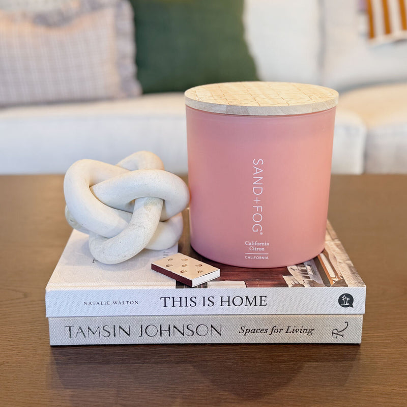 Sand & Fog fragranced candle in 3 fragrances 1.5kg (British brand)