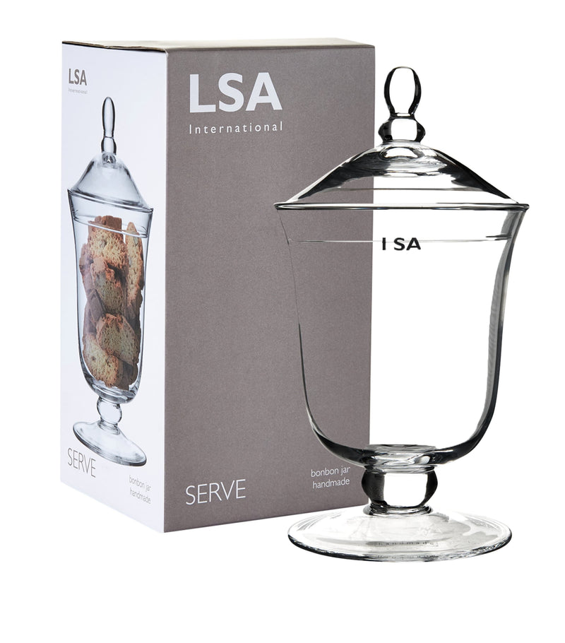 LSA International Glass Bonbon Jar